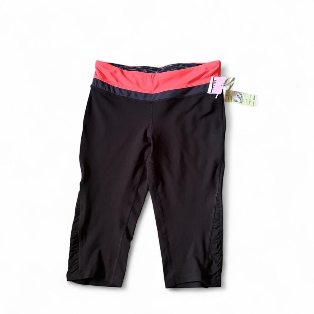 Tangerine Women's Black and Orange Leggings
